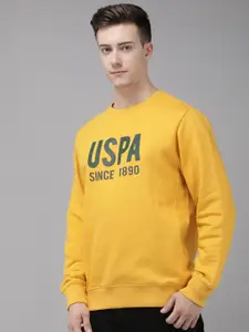 U.S. Polo Assn. Brand Logo Printed Sweatshirt