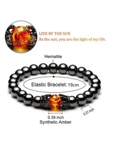 MEENAZ Men Silver-Plated Bracelet