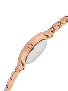 French Connection Women Stainless Steel Bracelet Style Straps Analogue Watch FCN00075E