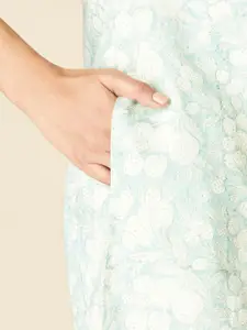 Fabindia Floral Printed Cotton Kurta
