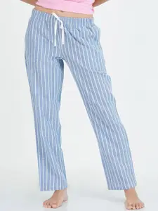 mackly Typography Printed Night Suit