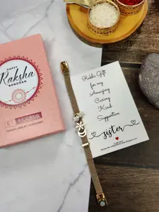 EL REGALO Gold-Toned Stainless Steel Bracelet