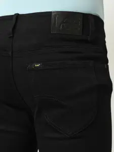 Lee Men Bruce Skinny Fit Clean Look Mid-Rise Jeans