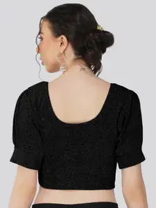 Fressia Fabrics Round Neck Saree Blouse