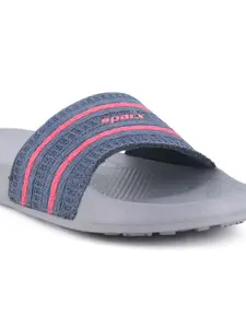 Sparx Women Self Design Fabric Sliders