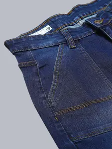 BAESD Women Flared High-Rise Light Fade Stretchable Jeans