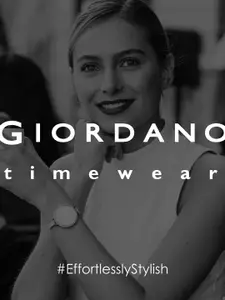 GIORDANO Women Textured Dial & Straps Analogue Watch GD-2075-11