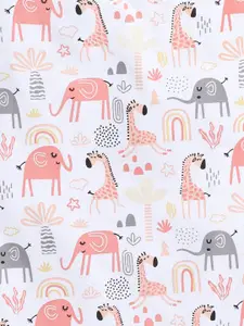 Toonyport Conversational Printed A-Line Cotton Dress