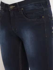 Duke Men Mid Rise Slim Fit Light Fade Clean Look Stretchable Jeans