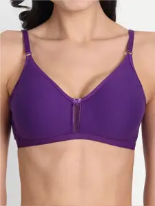 Aimly Pack Of 2 Full Coverage Non Padded Cotton Bras With All Day Comfort