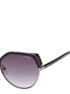 GUESS Women Cateye Sunglasses With UV Protected Lens GUS787201B58SG