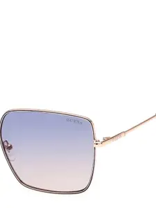 GUESS Women UV Protected Lens Square Sunglasses