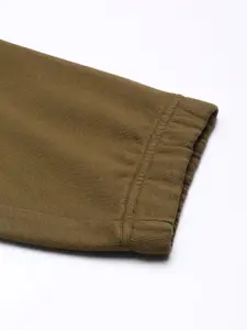 Levis Men Pure Cotton Solid Mid-Rise Joggers