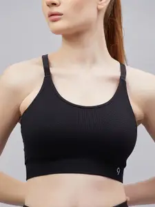 C9 AIRWEAR Cross Back Seamless Full Coverage Sport Bra With All Day Comfort