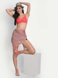 Aimly Pack Of 2 Seamless Full Coverage Dry Fit Cotton All Day Comfort T Shirt Bra