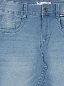 U.S. Polo Assn. Kids Boys Skinny Fit Light Fade Stretchable Jeans