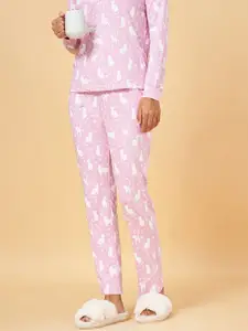 Dreamz by Pantaloons Women Printed Cotton Lounge Pants