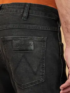 Wrangler Men Vegas Skinny Fit Low-Rise Clean Look Heavy Fade Stretchable Jeans