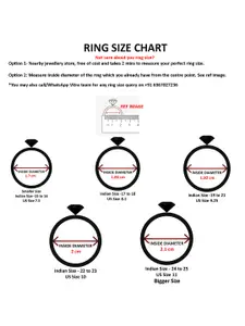 Vitra Jewellery Rhodium-Plated 925 Sterling Silver Onyx-Studded Ring