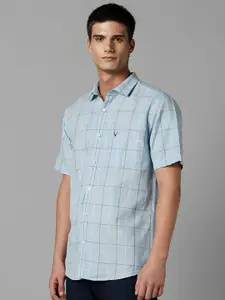 Allen Solly Slim Fit Windowpane Checked Casual Shirt