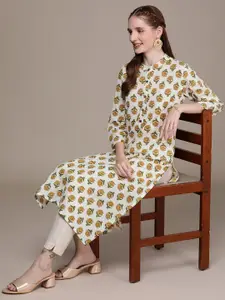 Anouk Women Ethnic Motifs Printed Straight Kurta