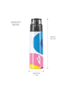 Milton Artesia 600 Pink Stainless Steel Thermosteel Insulated Water Bottle-500 ml