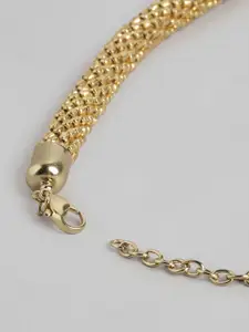 RICHEERA Brass Gold-Plated Necklace