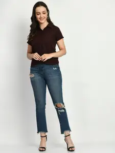 KALINI Comfort Spread Collar Casual Shirt