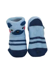 Yellow Bee Infants Boys Pack of 2 Patterned Cotton Anti Skid Socks