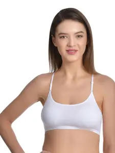 Aimly Pack of 2 Full Coverage Non-Padded Non-Wired Sports Bra