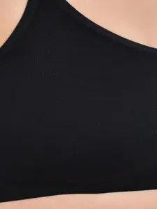 Aimly Pack of 3 Full Coverage Non-Padded Seamless Cotton Bra