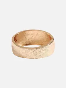 SOHI Women Gold-Plated Cuff Bracelet