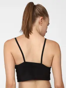 Reebok Yoga Rib Crop Speedwick Workout Bra