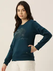 Monte Carlo Embellished Detail Regular Fit Sweatshirt