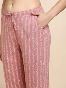 Van Heusen Women Printed Modal Lounge Pants