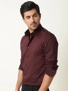 MISCHIEF MONKEY Classic Spread Collar Formal Shirt