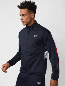 Reebok Vector Knit Trac Vecnav Vecred Printed Sporty Jacket