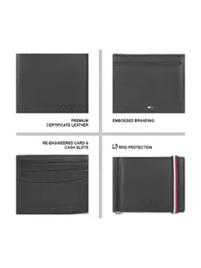 Tommy Hilfiger Men Leather Two Fold Wallet