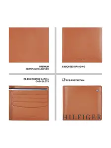 Tommy Hilfiger Men Leather Two Fold Wallet