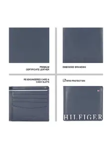 Tommy Hilfiger Men Leather Two Fold Wallet