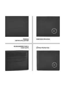 Tommy Hilfiger Men Leather Two Fold Wallet