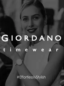 GIORDANO Women Embellished Dial & Bracelet Style Straps Analogue Watch GZ-60060-11