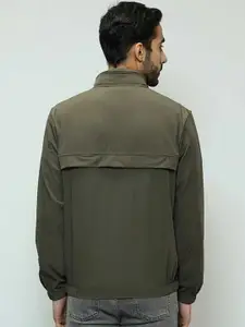 Indian Terrain Stand Collar Bomber Jacket