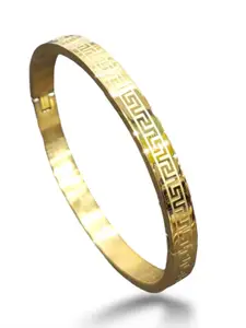 MYKI Gold-Plated Kada Bracelet