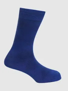 Blackberrys Men Patterned Calf Length Cotton Socks