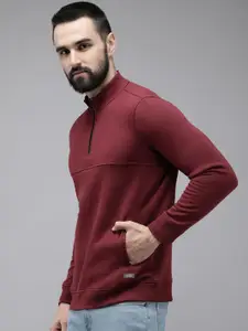 SPYKAR Solid Long Sleeves Pullover Sweatshirt