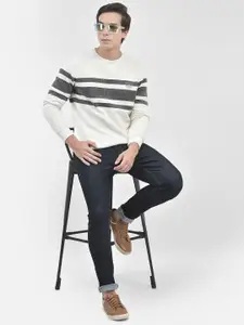 Crimsoune Club Striped Long Sleeves Pullover