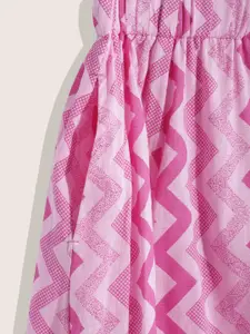 Sangria Girls Floral Printed Ready to Wear Lehenga & Blouse With Dupatta