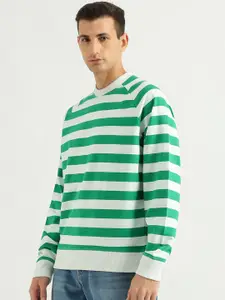 United Colors of Benetton Striped Cotton Pullover