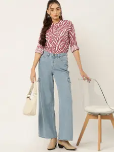 DressBerry Women Printed Casual Shirt